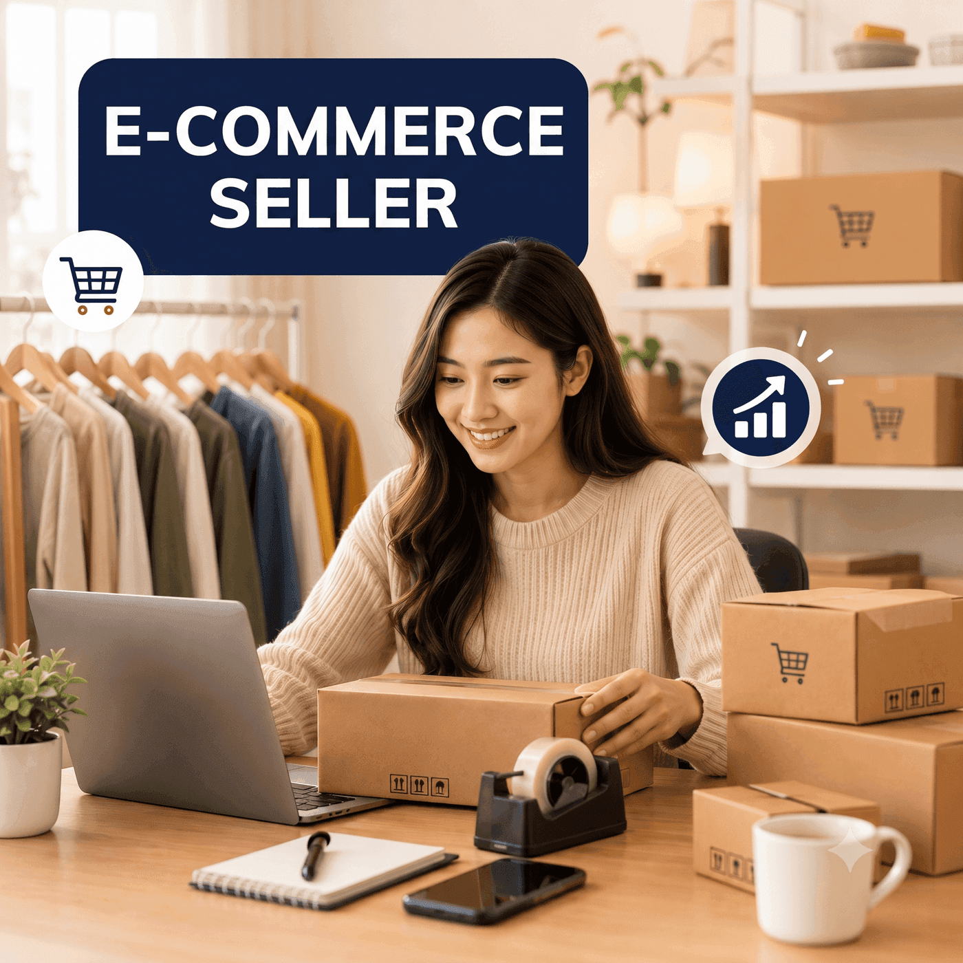 Marketplace sellers on Amazon, Rakuten or Yahoo! Shopping.